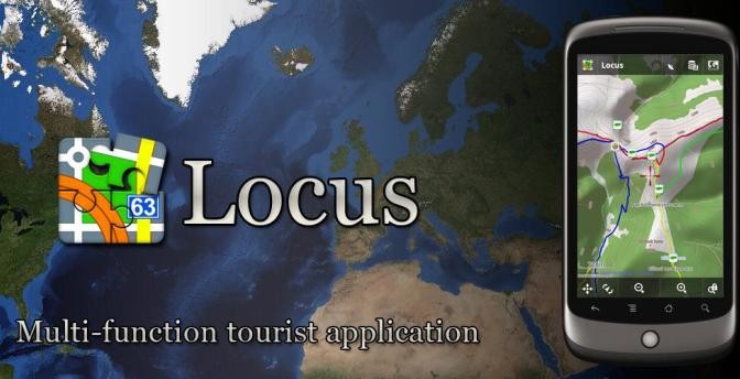 Turistická navigácia Locus
